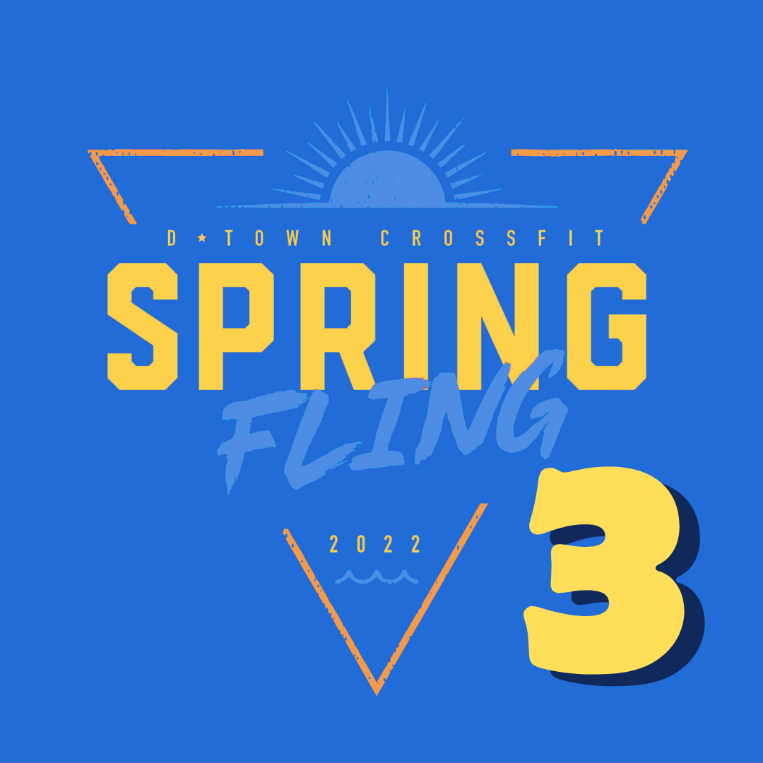 D-Town CrossFit Spring Fling 3 logo
