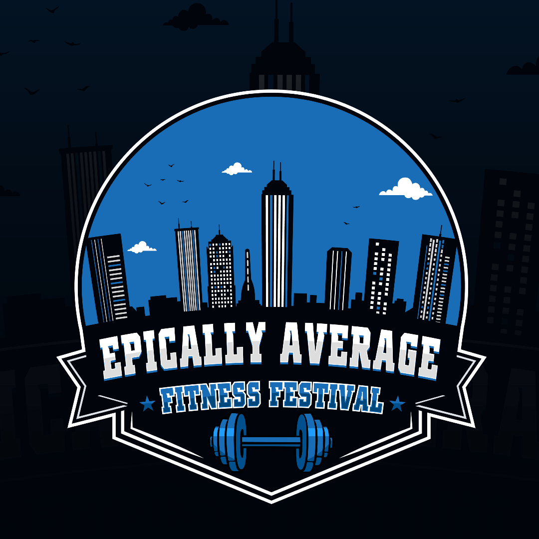 Epically Average Fitness Festival 2025 logo
